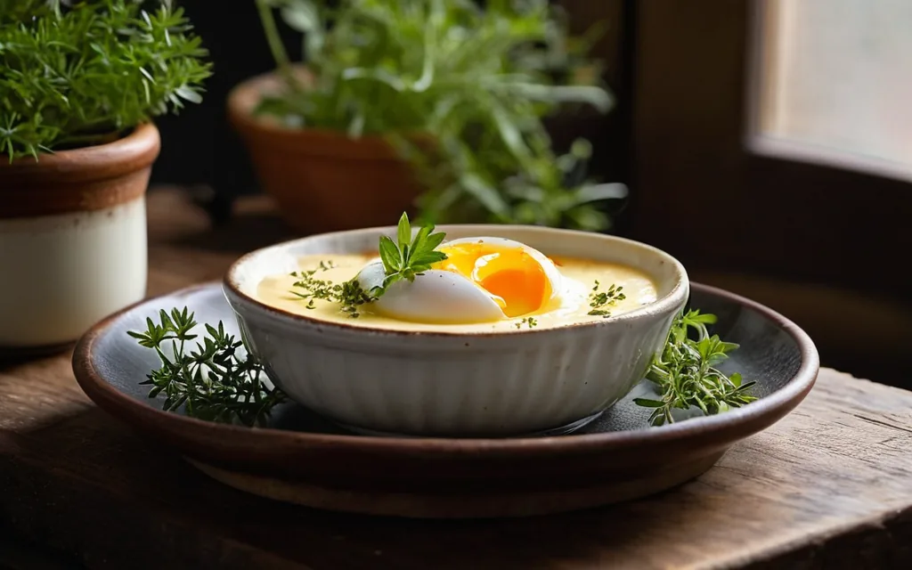 Flan protéiné à l’œuf