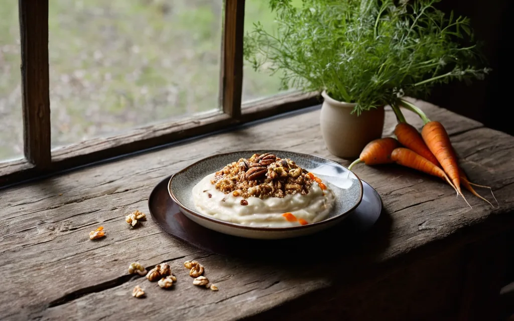 Overnight oats façon carrot cake