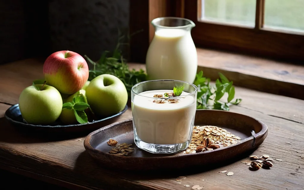 Shaker whey, pomme et avoine