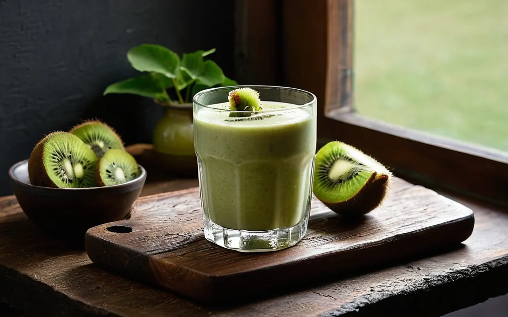 Smoothie whey et kiwi